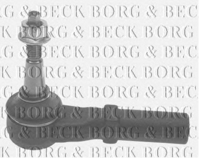 BORG & BECK btr5542 -  Наконечник поперечной рулевой тяги